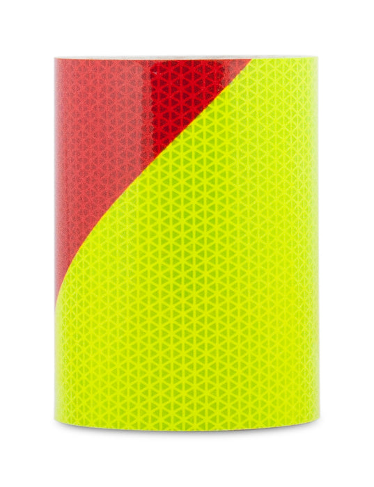 Vinilo Reflectivo Chevron ORALITE V98 Amarillo Rojo