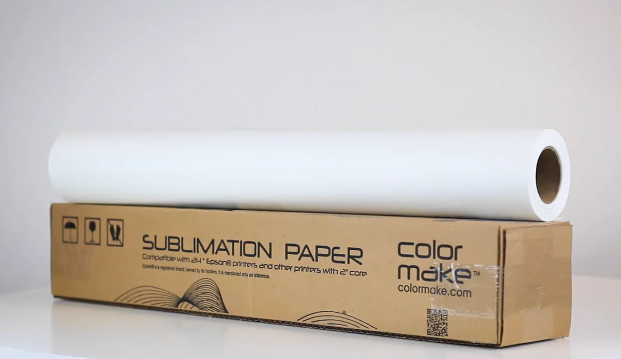 Papel de Sublimación 100 gsm con Adhesivo